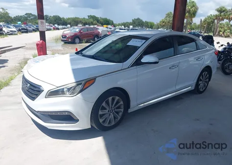 2017 Hyundai Sonata Sport z USA, uszkodzony, nr VIN 5NPE34AF3HH449064